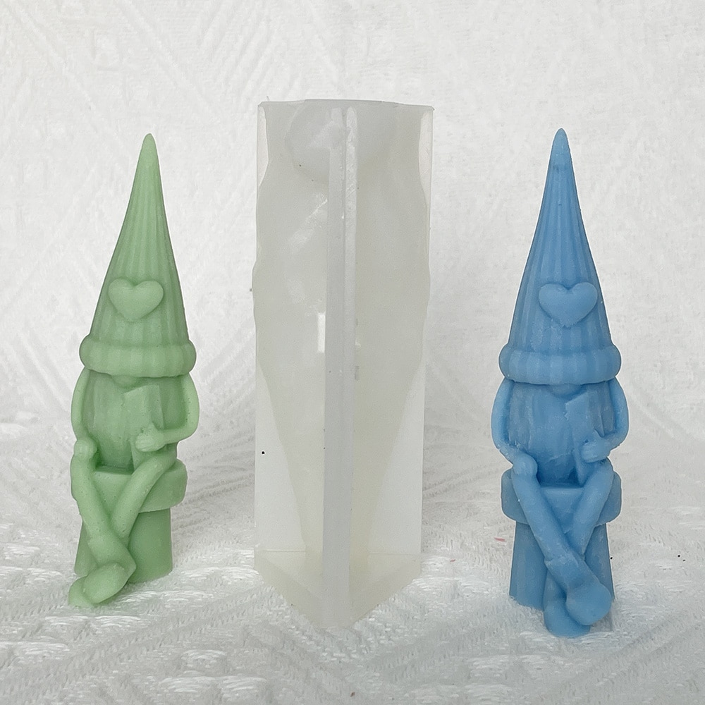 Love Doll Silicone Mold Goblin Dwarf Diy Valentine's Day Aromatherapy Candle Hand Gift Mold 8667