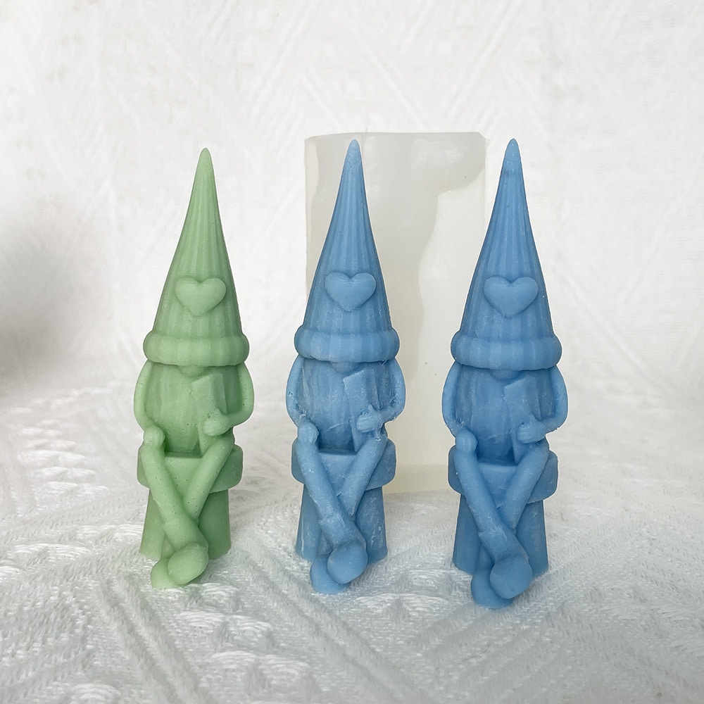 Love Doll Silicone Mold Goblin Dwarf Diy Valentine's Day Aromatherapy Candle Hand Gift Mold 8667