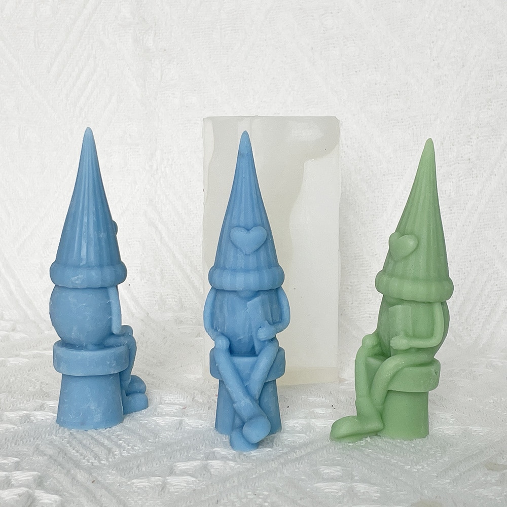 Love Doll Silicone Mold Goblin Dwarf Diy Valentine's Day Aromatherapy Candle Hand Gift Mold 8667