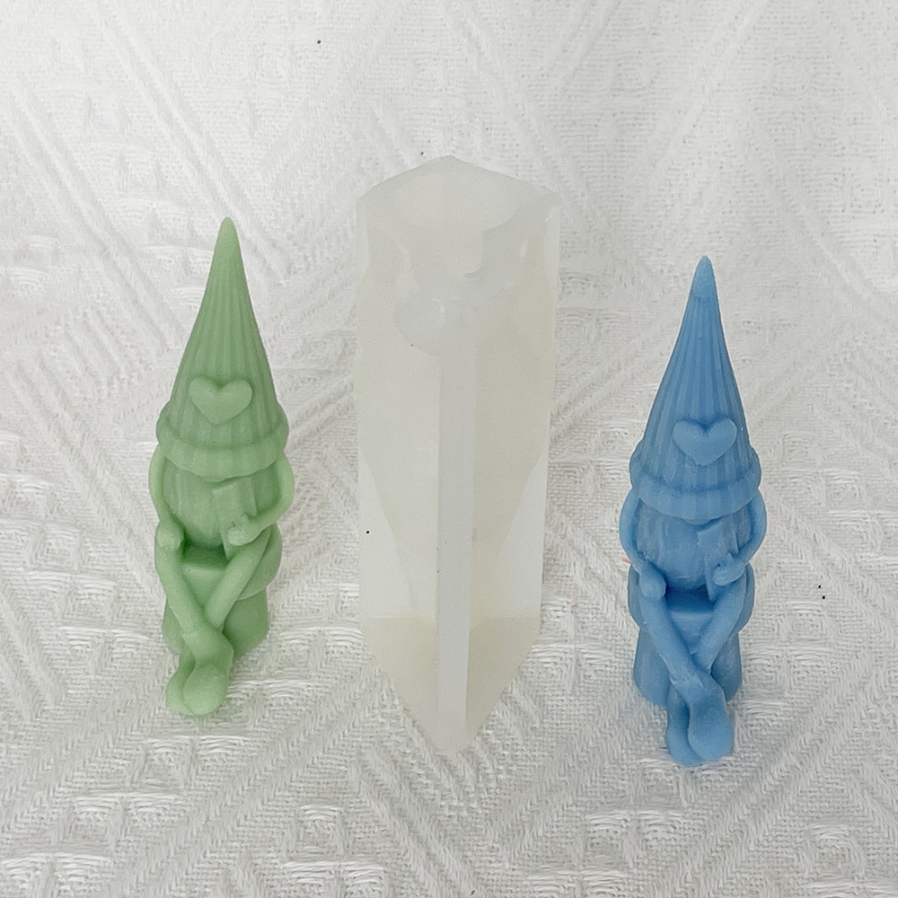 Love Doll Silicone Mold Goblin Dwarf Diy Valentine's Day Aromatherapy Candle Hand Gift Mold 8667