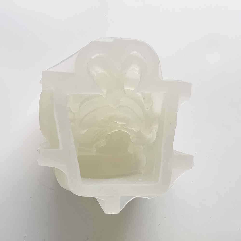 Santa Claus Silicone Mold for Festive Sofa Decorations - candle mold - 13