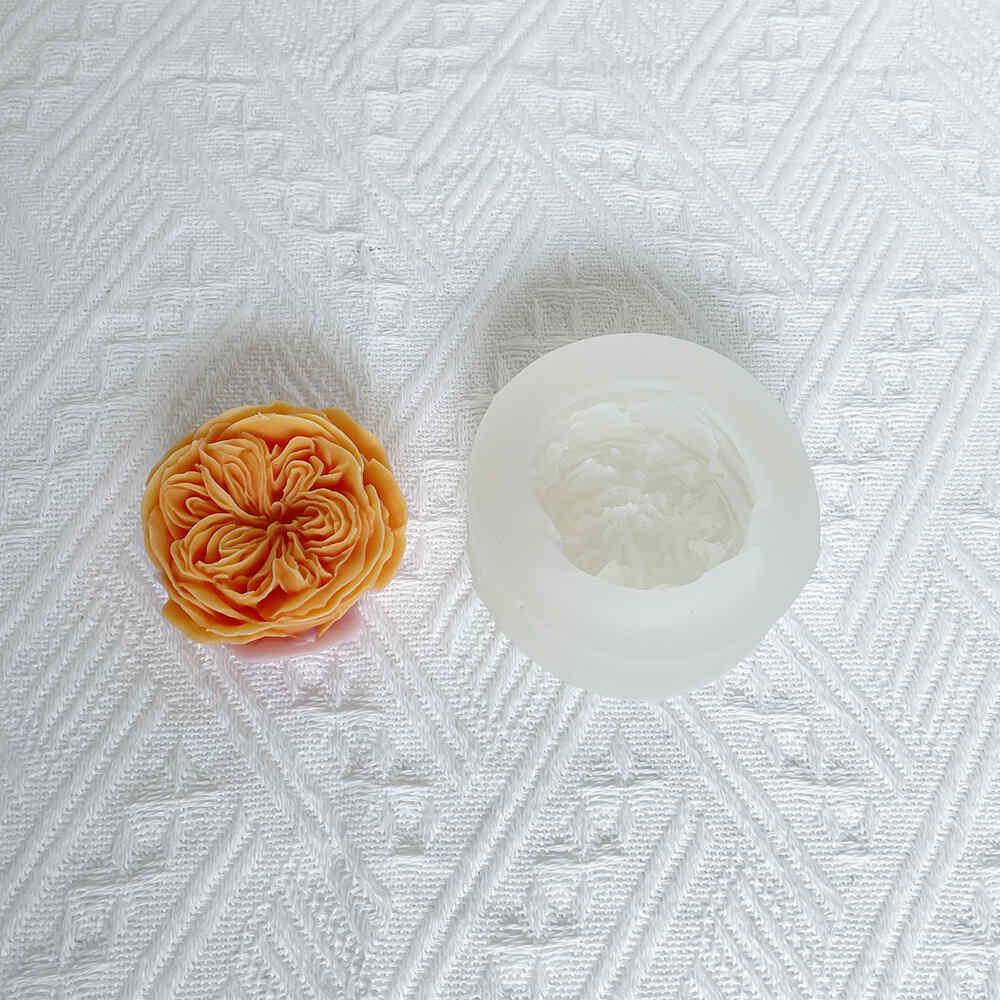 Gorgeous Austin Rose Silicone Molds: Adding Charm to Your Crafts - candle mold - 4