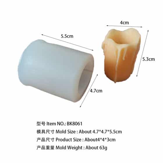 Candle Casting Mold 8061