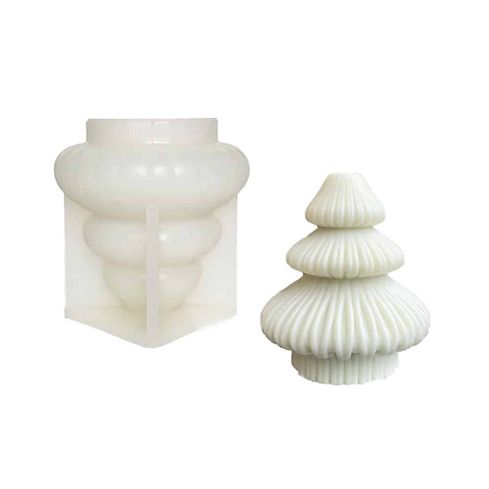 Christmas Tree Aromatherapy Candle Silicone Mold Diy Handmade Gypsum Expanding Stone Silicone Grinding Tool 8617l