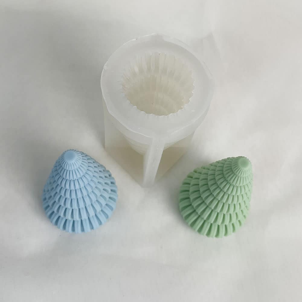 Christmas Tree Aromatherapy Candle Silicone Mold Expanded Fragrance Stone Christmas Decoration Ornament Mold 8605s