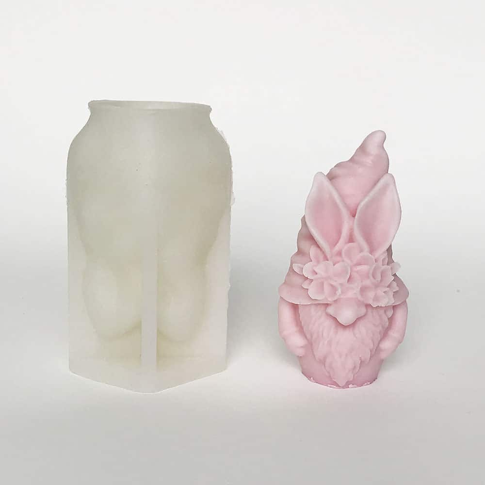 Faceless Doll Dwarf Silicone Mold Aromatherapy Candle Gypsum Decoration Dropping Glue Mold 8612