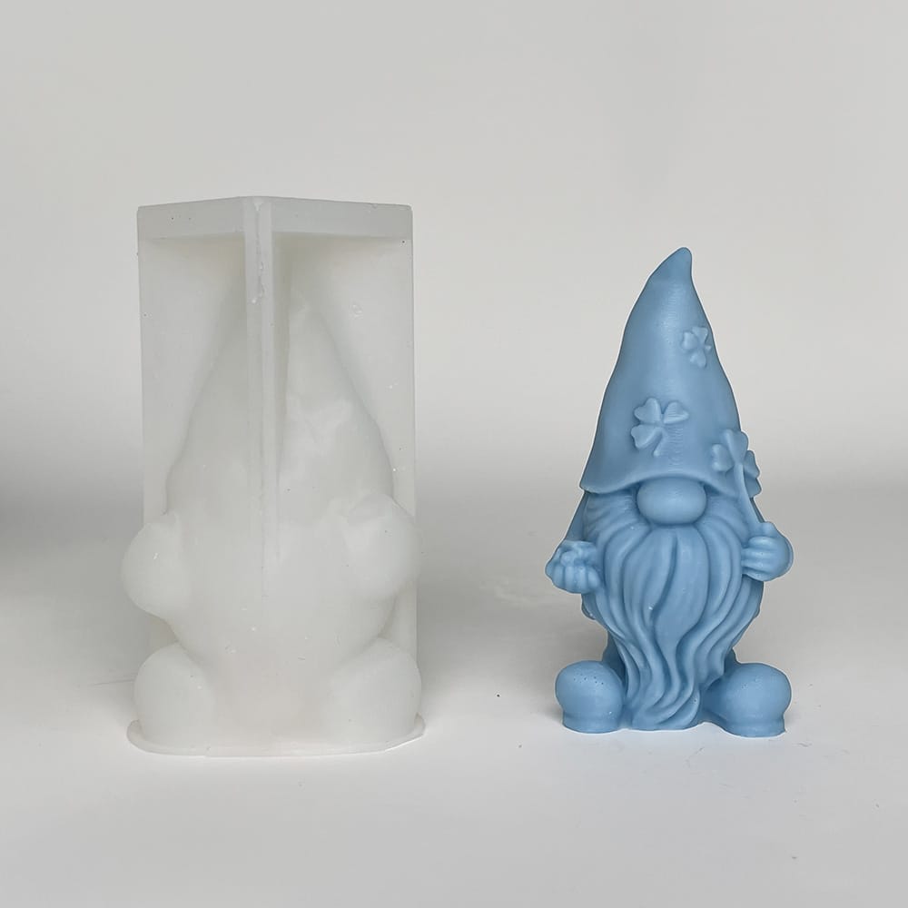 Faceless Doll Dwarf Silicone Mold Aromatherapy Candle Gypsum Decoration Dropping Glue Mold 8614