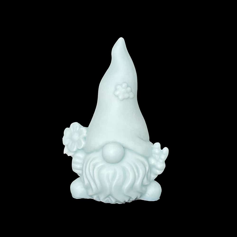 Flower Dwarf Aromatherapy Candle Silicone Mold Scissor Hand Santa Diy Christmas Gift Decoration Mold 8634