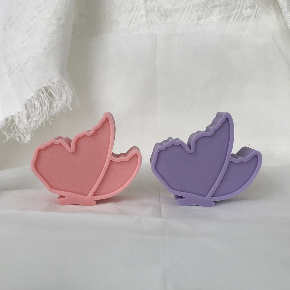 Minimalist Butterfly Aromatherapy Candle Mold Animal Car Mounted Incense Expansion Gypsum Set Table Handmade Soap Silicone Mold 8597
