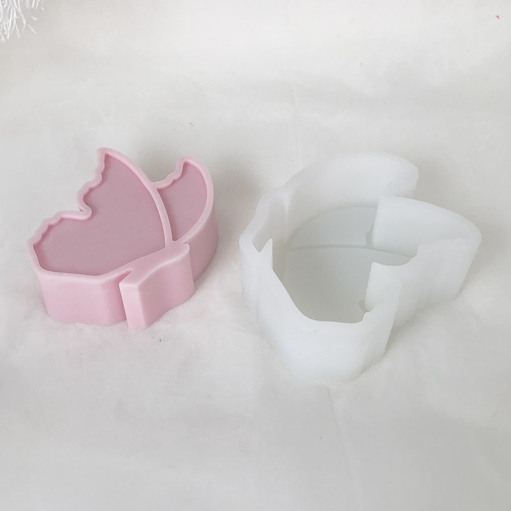 Minimalist Butterfly Aromatherapy Candle Mold Animal Car Mounted Incense Expansion Gypsum Set Table Handmade Soap Silicone Mold 8597