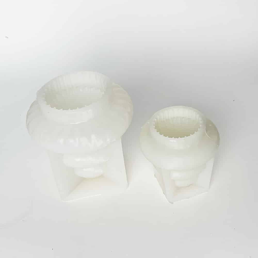 Origami Christmas Tree Aromatherapy Candle Grinding Tool Resin Gypsum Pendant Silicone Mold 8617s