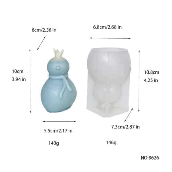 Star Christmas Tree Hat Snowman Candle Silicone Mold Christmas Aromatherapy Plaster Expanded Fragrance Stone Decoration Mold 8619
