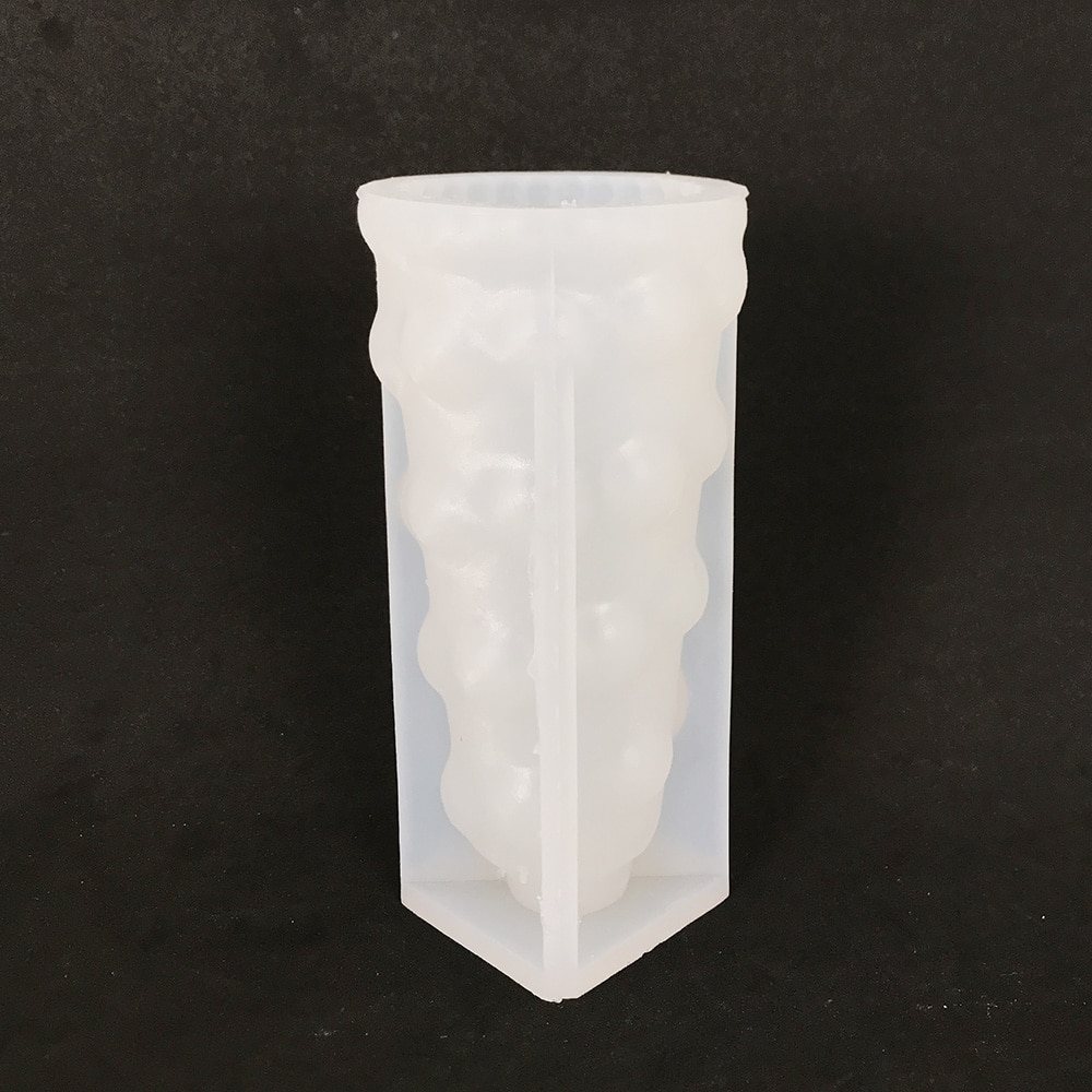Christmas Tree Candle Silicone Mold Diy Handmade Aromatherapy Christmas Decoration Gypsum Ornaments Drip Glue Making Mold 8565