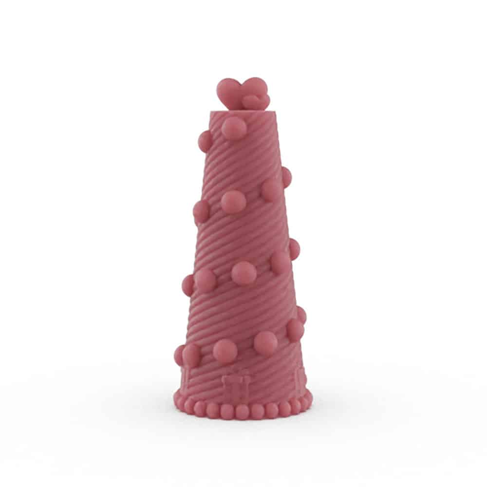 Christmas Tree Candle Silicone Mold Diy Handmade Aromatherapy Christmas Decoration Gypsum Ornaments Drip Glue Making Mold 8565