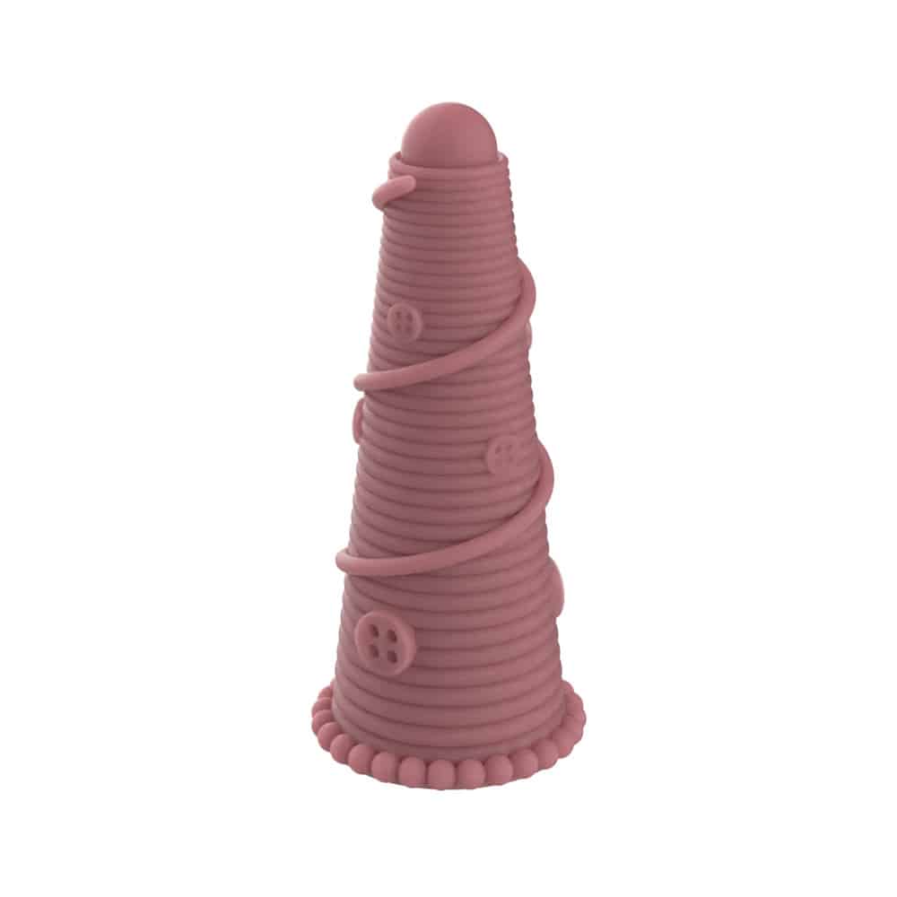 Round Headed Christmas Tree Candle Silicone Mold, Star Safety Buckle, Bell, Clover Christmas Mold 8574