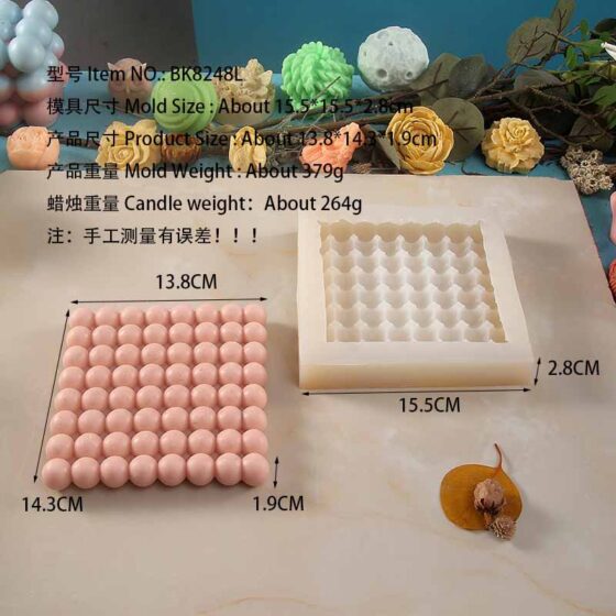 Wax Mold For Candles 8248l