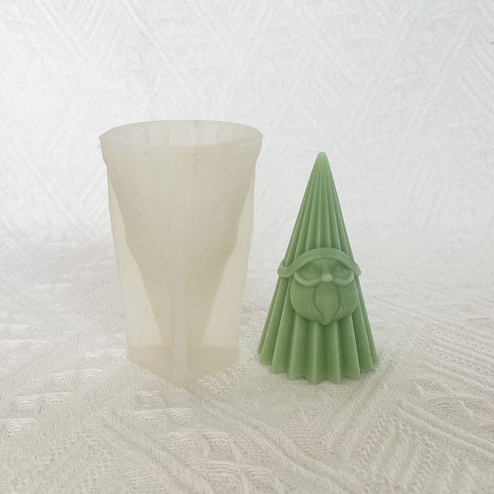 Santa Claus Aromatherapy Candle Silicone Mold Diy Handmade Christmas Gift Expanding Stone Grinding Tool 8662s