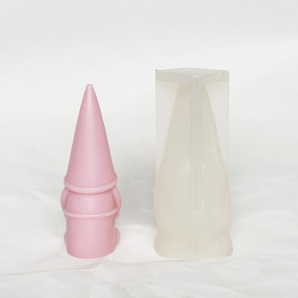 Baby Hugging Dwarf Silicone Mold, Ground Elf Face Less Elderly Person, Valentine's Day Aromatherapy Candle With Hand Gift Mold 8659