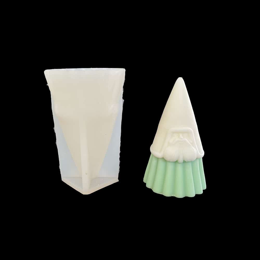 Santa Claus Candle Aromatherapy Mold Creative Christmas Decoration Resin Decoration Mold 8663l