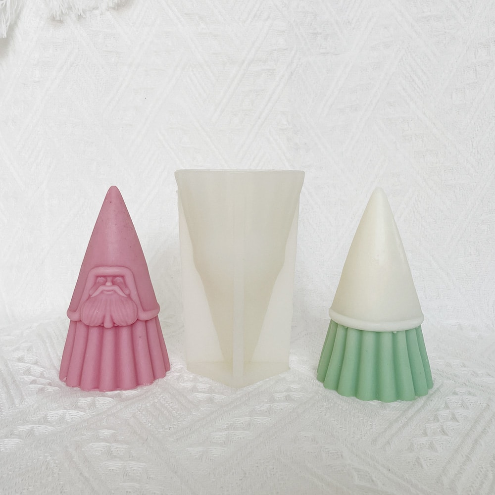 Santa Claus Candle Aromatherapy Mold Creative Christmas Decoration Resin Decoration Mold 8663l