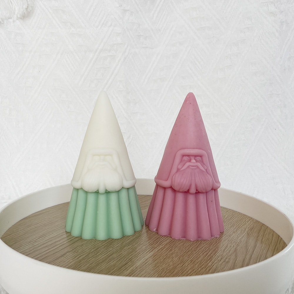 Santa Claus Candle Aromatherapy Mold Creative Christmas Decoration Resin Decoration Mold 8663l