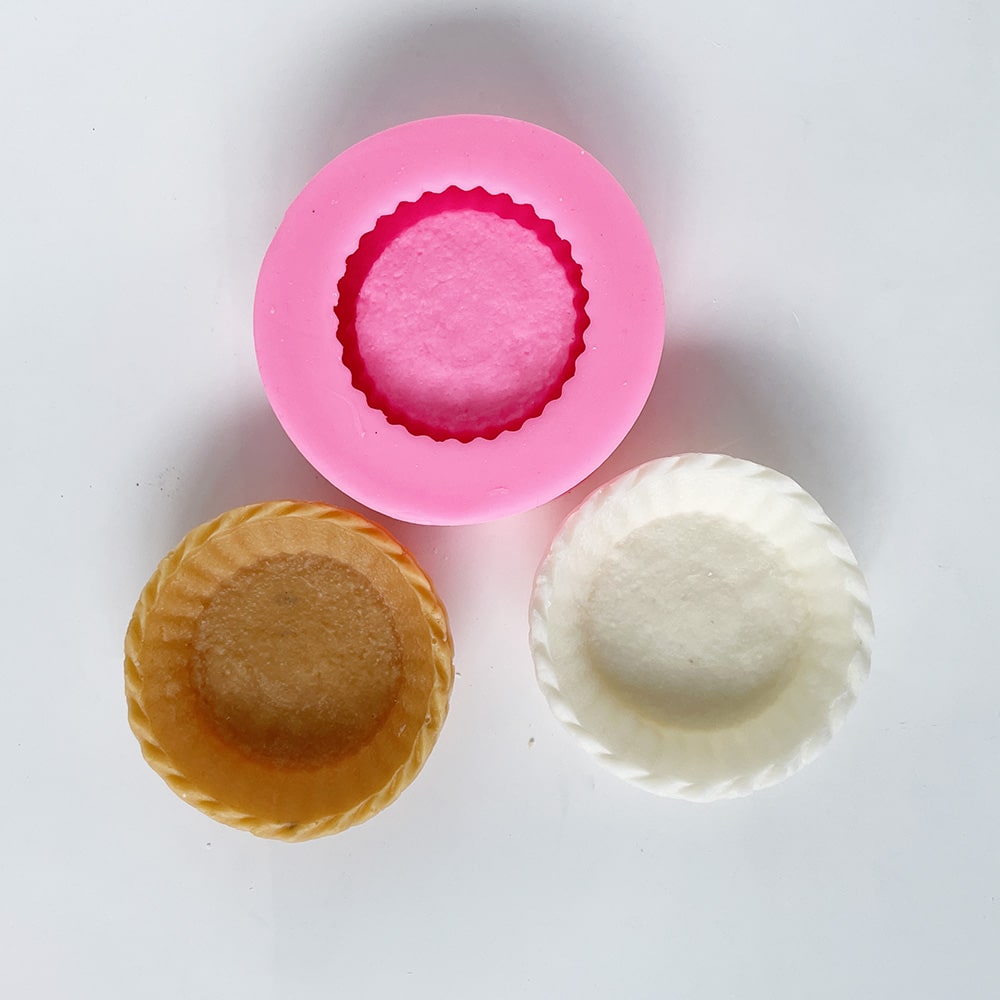 Simulated Cake Embryo, Toast, Candle, Silicone Mold, Chocolate Pastry, Cake Decoration, Baking Mold 8543