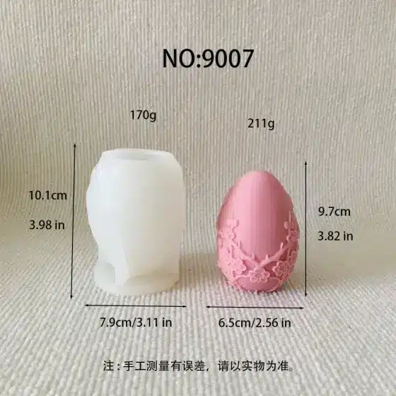 flower shape rose silicone mold - 9007 | baike silicone mold manufacturer