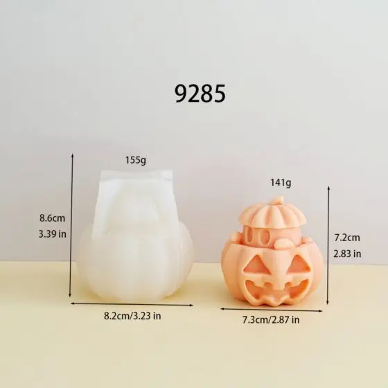pumpkin house silicone mold - 9285 | baike silicone mold manufacturer